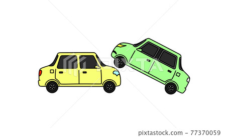 黃車和綠車（交通事故） 77370059