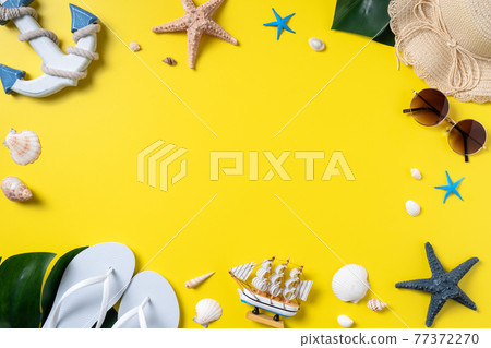 summer summer beach travel Travel to beach in summer summer break ビーチ 77372270