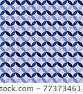 Colorful seamless geometric pattern background. Abstract design. 77373461