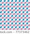 Colorful seamless geometric pattern background. Abstract design. 77373462