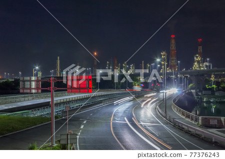 大阪海濱工業區夜景 77376243