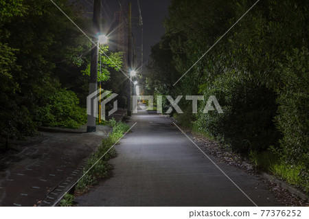 廠區不受歡迎的狹長夜路 77376252