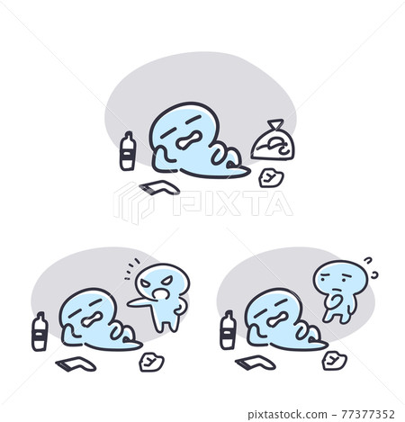 Be careful of being lazy in a room full of garbage Stickman Simple person Be careful of being lazy in a room full of garbage Stickman Simple person 77377352