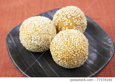 好吃的芝麻球 77378160