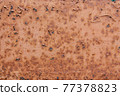 Texture of rusty metal surface, close up 77378823