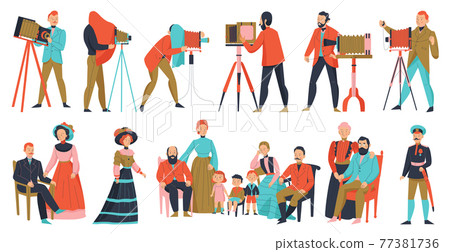 Vintage Professional Photographer Set 77381736