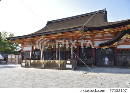 Yasaka Shrine main hall Yasaka Shrine main hall 77382107