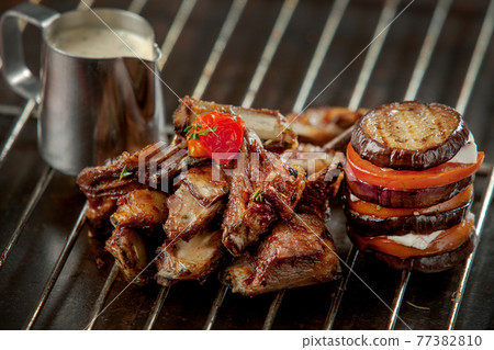 freshly grilled ribs freshly grilled ribs 77382810