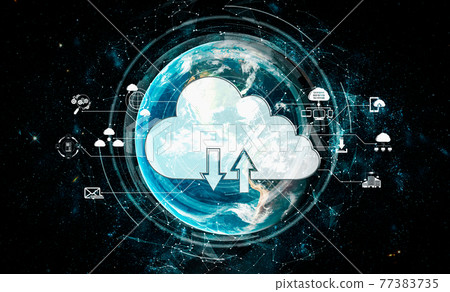 Cloud computing technology and online data storage in innovative perception 77383735