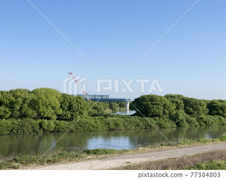 河流建設 77384803