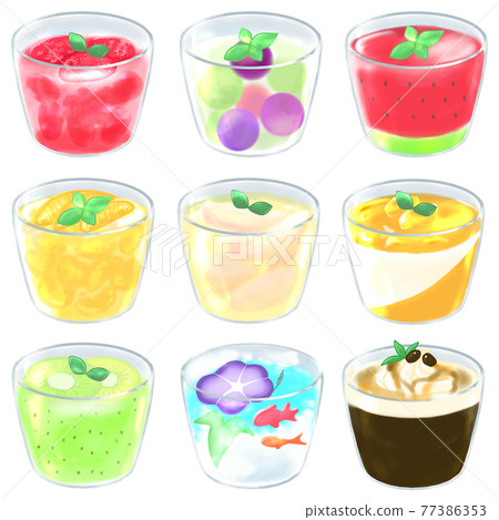 夏日彩色果凍套裝 夏日彩色果凍套裝 77386353