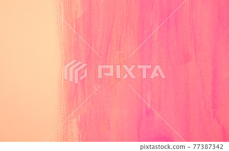 Handmade, hand drawn. Pink pastel, neutral, beige grunge color watercolour texture background. Abstract painting artwork. 77387342