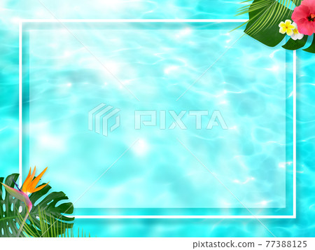 Tropical atmosphere frame-there are multiple variations 77388125