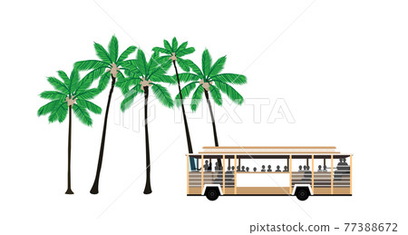 裝飾材料“夏威夷無軌電車” 77388672