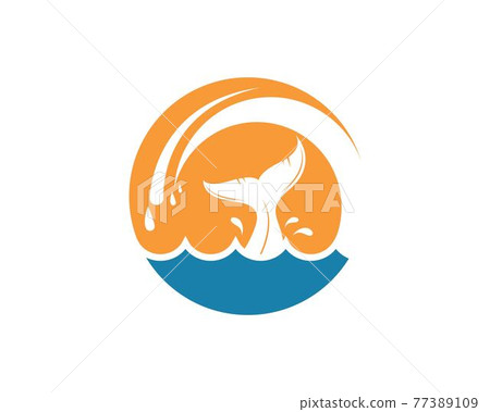 whale tail icon vector illustration design whale tail icon vector illustration design 77389109