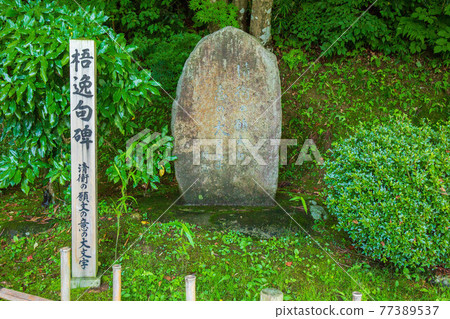 World Heritage Hiraizumi Summer Sekiyama Chusonji Temple Endo Aoi's Monument World Heritage Hiraizumi Summer Sekiyama Chusonji Temple Endo Aoi's Monument 77389537