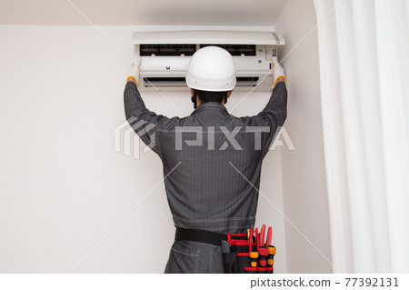 Air conditioner construction installation installation Air conditioner construction installation installation 77392131