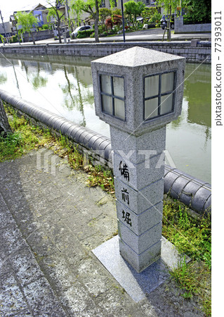 流經水戶市的水戶八景之一備前運河 77393011