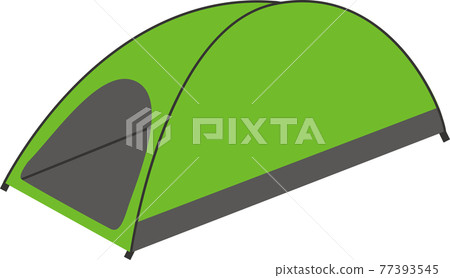 Camping equipment, elongated tent for one person 77393545