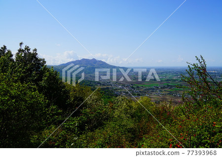 從茨城縣天邊山看筑波山 從茨城縣天邊山看筑波山 77393968