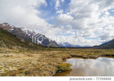 從 El Chalten 到 Fitz Roy 的徒步路線 從 El Chalten 到 Fitz Roy 的徒步路線 77394600