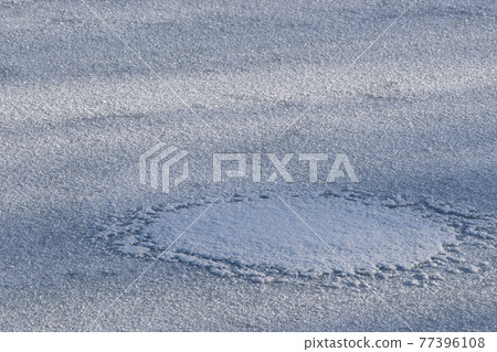 圓盤狀冰冠和雪 77396108