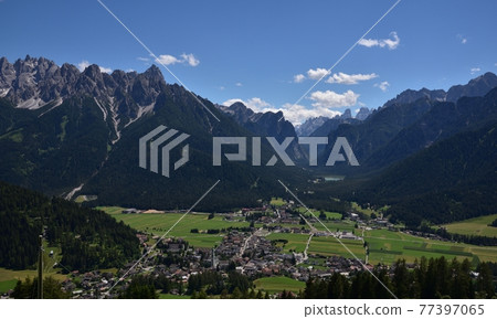 Dolomite scenery Dolomite scenery 77397065