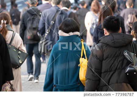People who commute to work Tokyo People who commute to work Tokyo 77398787