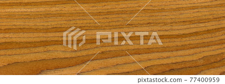 Wood grain texture. Teak wood, can be used as background 77400959