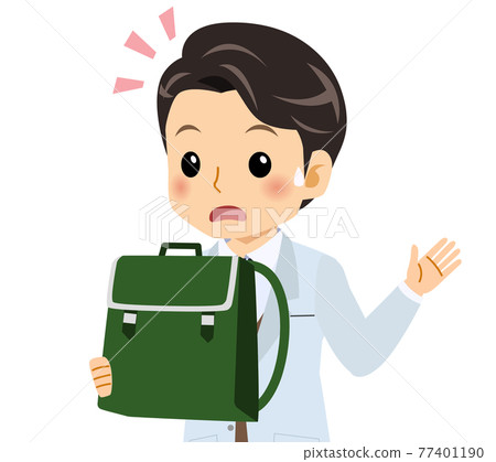 A young man wearing a white suit 77401190