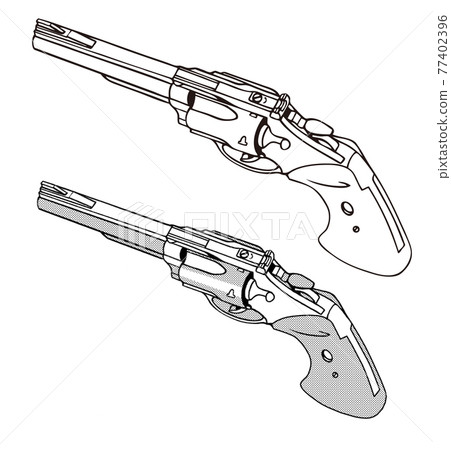 Revolver, Revolver GUN, Magnum, Above 77402396