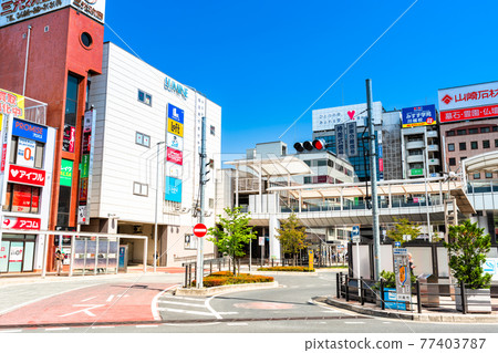 Scenery in Saitama Kawagoe Station West Exit Station 77403787