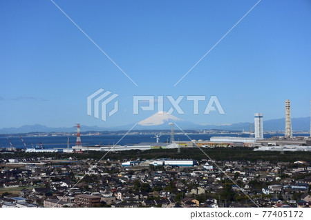 富士山遠景 富士山遠景 77405172