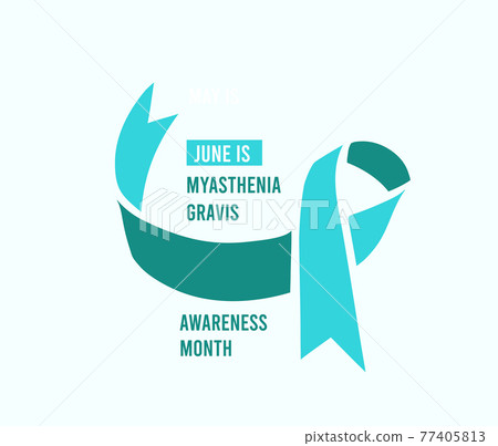 Myasthenia Gravis Awareness Month. Vector illustration 77405813