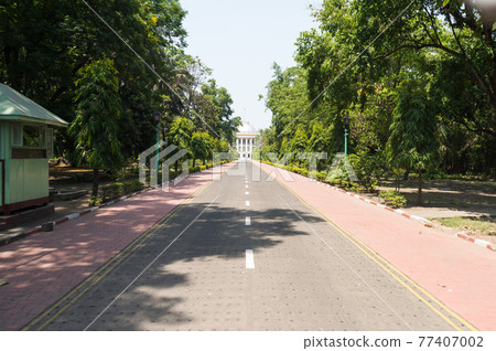 Raj Bhavan known as Government House the official residence of Governor of West Bengal, located in Kolkata, capital of the Indian state of West Bengal. India South Asia Pacific 26 April 2021. 77407002