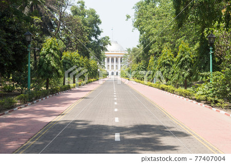 Raj Bhavan known as Government House the official residence of Governor of West Bengal, located in Kolkata, capital of the Indian state of West Bengal. India South Asia Pacific 26 April 2021. 77407004