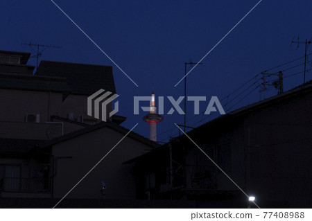 京都塔(夜) 京都塔(夜) 77408988
