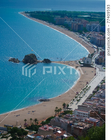 西班牙地中海布拉瓦海岸布拉內斯 77409593