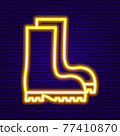 Neon Garden Boots Icon 77410870