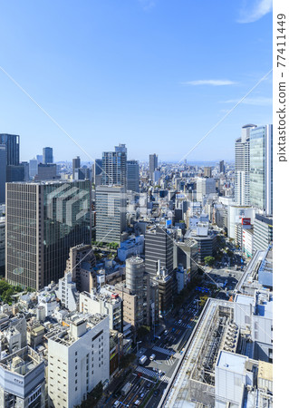 Umeda Cityscape, Kita-ku, Osaka City, Osaka Prefecture West side from Osaka Station 3 Building 77411449