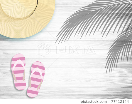 Tropical resort image material 77412144