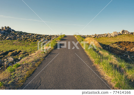 [Natural scenery] Morning Shikoku Karst Road 77414166