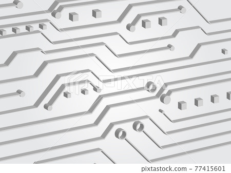 Circuit technology background with hi-tech Circuit technology background with hi-tech 77415601