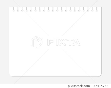 空白便箋紙圖 插圖素材 圖庫