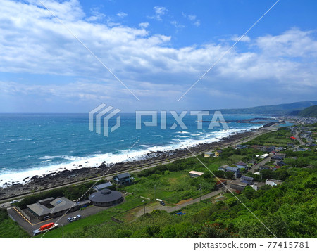 Tosa Bay direction from Muroto Skyline 1 77415781