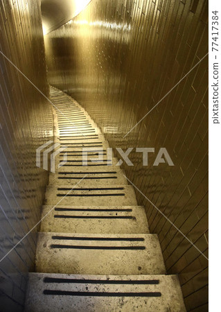 Cupola staircase at St. Mark's Basilica in Vatican City, Rome, Italy Cupola staircase at St. Mark's Basilica in Vatican City, Rome, Italy 77417384