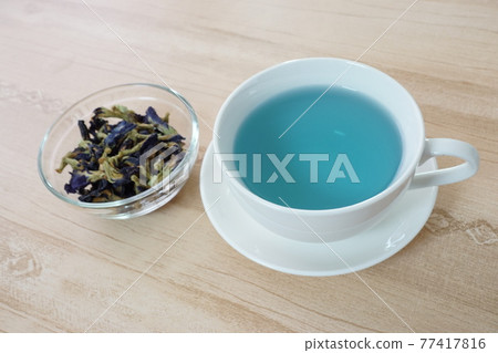 Butterfly pea herbal tea Butterfly pea herbal tea 77417816