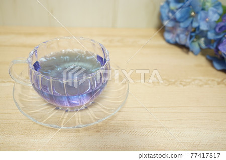 Butterfly pea herbal tea Butterfly pea herbal tea 77417817