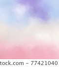 Sky soft clouds and mist abstract texture art background image 300dpi high resolution dreamy pink color pink pink purple 77421040
