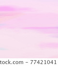 Abstract texture art background image of soft clouds in the sky, 300dpi high resolution, marshmallow color, pink 77421041